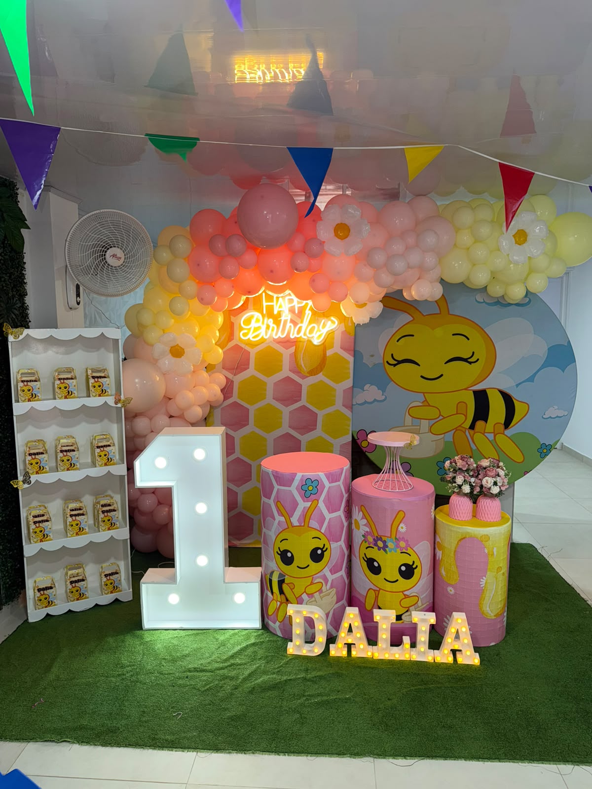 Centro de eventos Panda Craft - cliente JP Fiestas